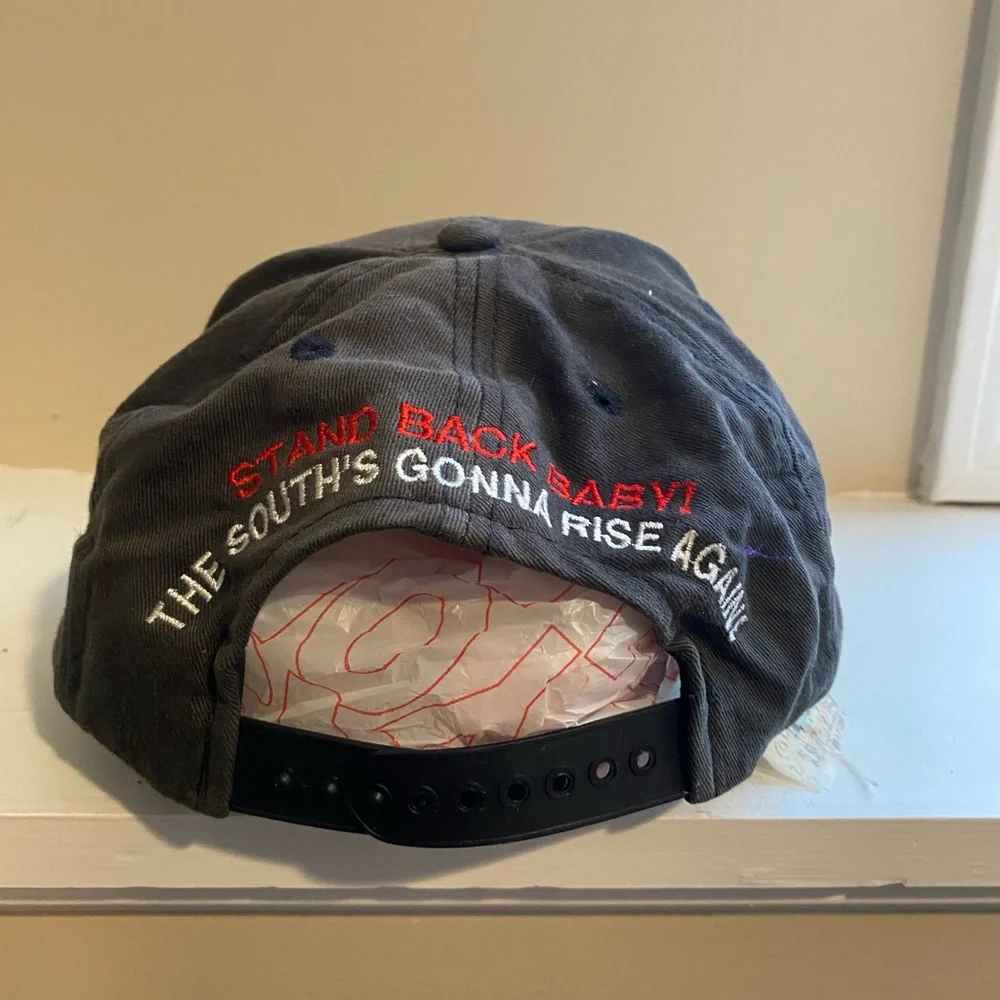 Southern Pride Civil War Dixie Johnson Black Hat - Picture 3 of 4